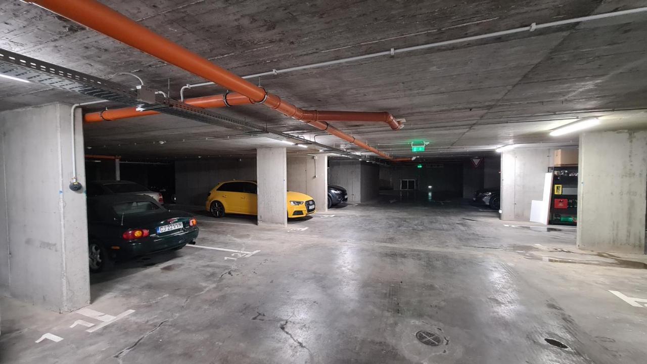 克卢日-纳波卡5* Luxury Near Avram Iancu Sq New. Private Parking公寓 外观 照片